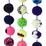 RAINBOW 10 PC CHRISTMAS MANTEL SET<br> Brush Christmas Tree Sets, Garlands