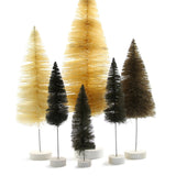 RAINBOW 10 PC CHRISTMAS MANTEL SET<br> Brush Christmas Tree Sets, Garlands