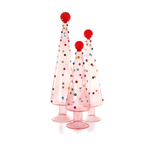 DOTTED 3PC GLASS TREE BUNDLE