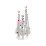 DOTTED 3PC GLASS TREE BUNDLE