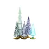 Cody Foster Complete Glass Christmas Tree Look - Blue, Violet and Pink