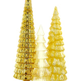 YELLOW 5PC HUE GLASS TREE BUNDLE