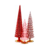 RED 5PC HUE GLASS TREE BUNDLE