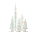 WHITE MOONBEAM 5 PC HUE GLASS TREE BUNDLE