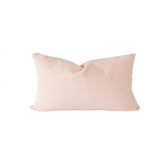pink lumbar pillow