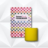 THE FASHIONABLE COOK GIFT SET <br>2 PCS - BOOK & CANDLE