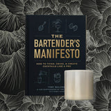 THE BARTENDER'S GIFT SET <br>2 PCS - BOOK & CANDLE