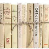 ivory decorative books bundle