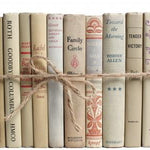 taupe decorative books bundle